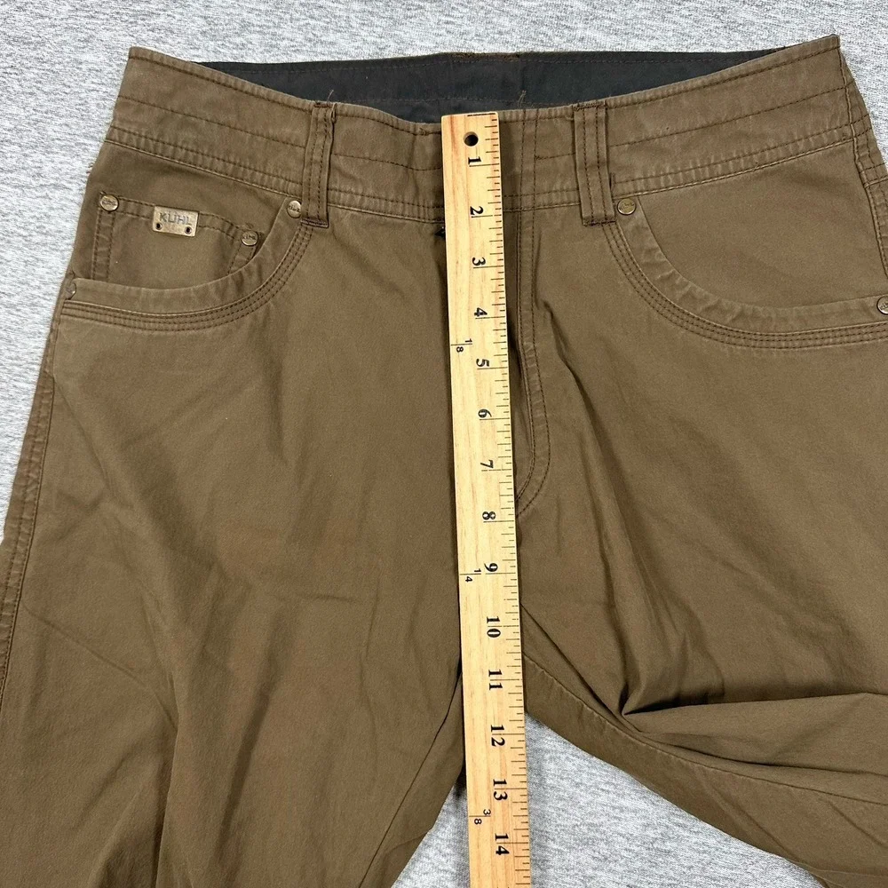 Kuhl Pants Mens 30x30 Brown Revolvr Vintage Patina Dye Outdoor Hiking Nature